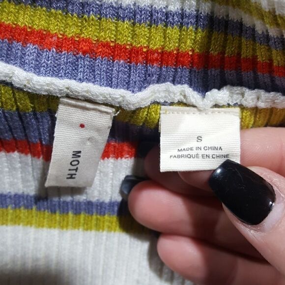 MOTH | Ribbed Sweater Top - Picture 5 of 7